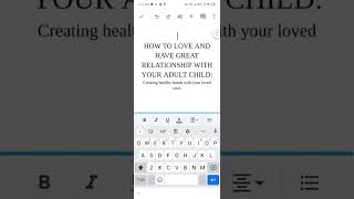 HOW TO CREATE AN EBOOK USING DOC