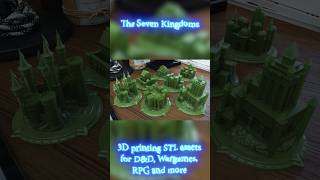 The Seven Kingdoms. 3D printing STL assets for D&D, Wargames, RPG and more.