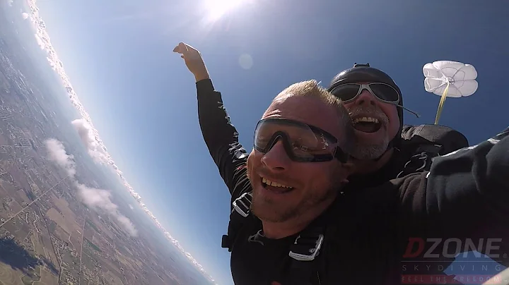 CHRISTOPHER HALSTED's DZONE Tandem skydive at Skyd...