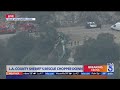 LASD helicopter crashes with 5 deputies aboard