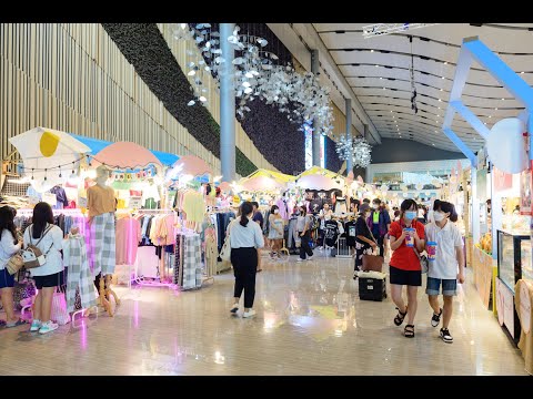 [4K] Walk inside "Future Park Rangsit" largest shopping mall, Bangkok