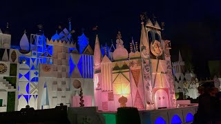 It’s a Small World Complete Front Row Ride-through POV 1/27/24 - Disneyland (4k 60fps)