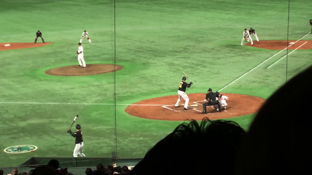 2018/03/30 東京ドーム開幕戦(巨人-阪神)2回表の様子 YouTube 2018/03/30 東京ドーム開幕戦(巨人-阪神)2回表の様子 YouTube