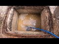 Manhole Unblocking - Camera Takes A Dive 🏊‍♂️