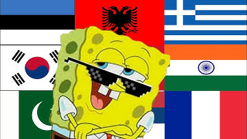 SpongeBob In differnt languages memes pokapoka#googletranslat (part3)