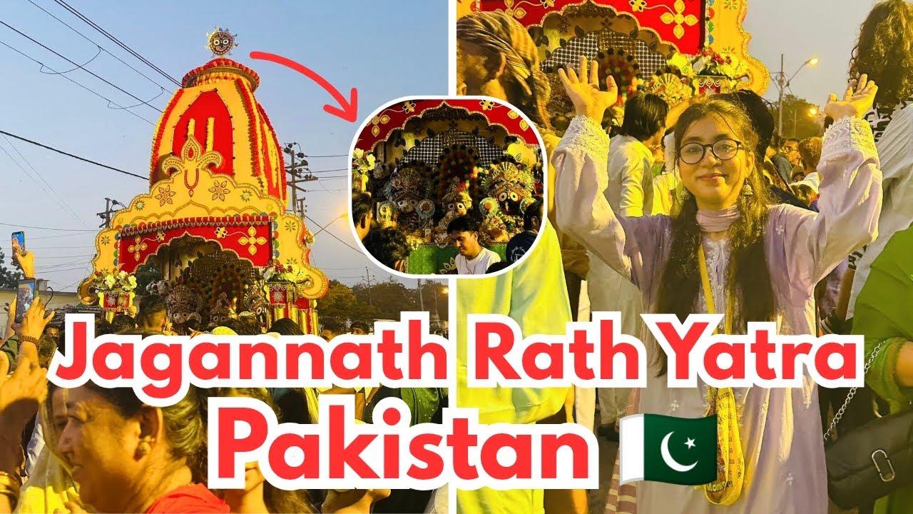 Jagannath Rath Yatra in Pakistan 2025 | Must Watch | New Vlog