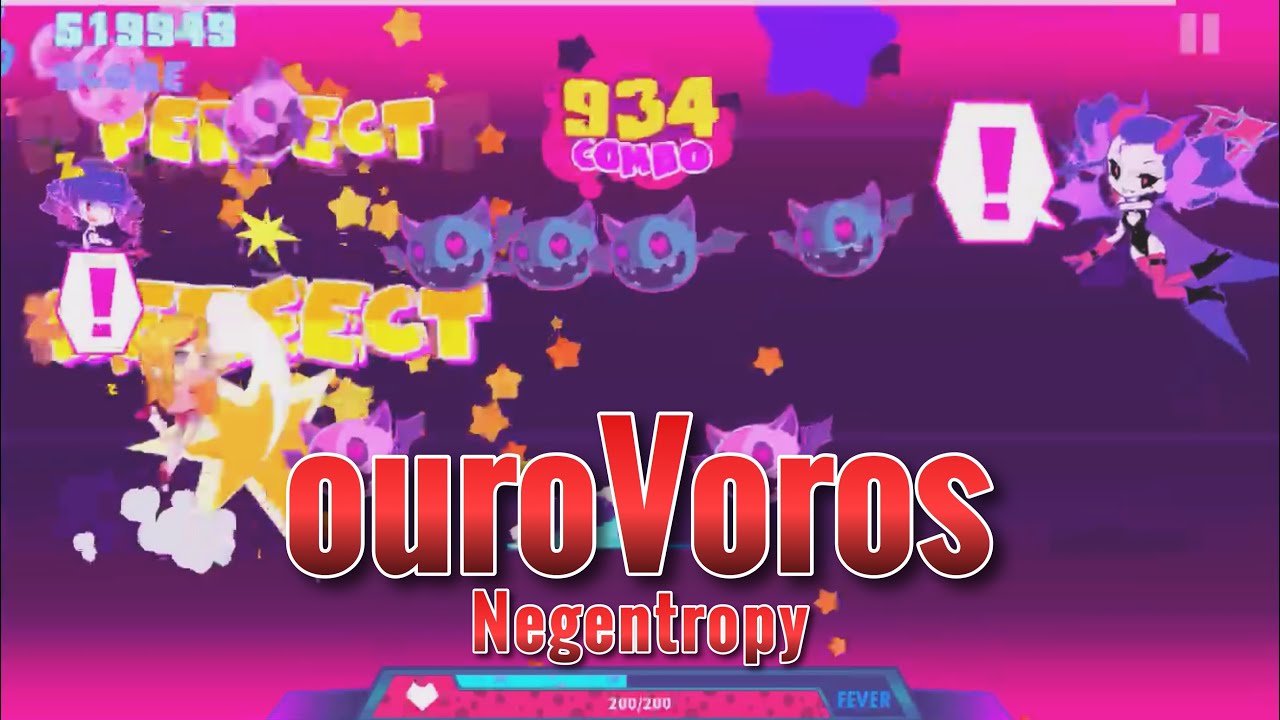 【Muse Dash】ouroVoros - Negentropy [達人★11] 夢遊少女(Sleepy girl)