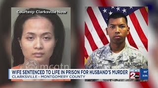 Wife of U.S. Army veteran found guilty after husband shot, killed at Clarksville home