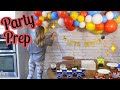 1ST BIRTHDAY PARTY PREP + DECORATE WITH ME | Tara Henderson