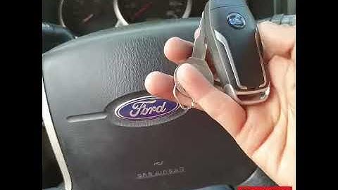Programming Remote Key Ford Everest