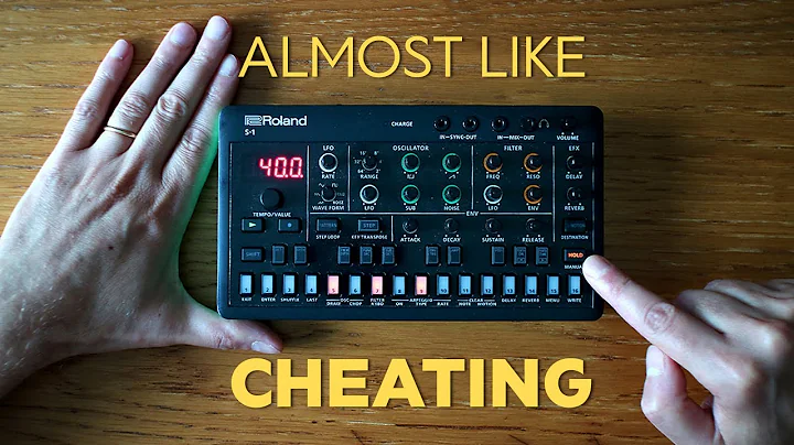 Ambient music with Roland Aira S-1 is so easy