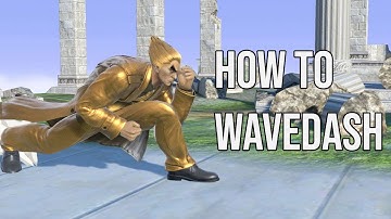 How To Wavedash with Kazuya! (Crouch-Dash Cancelling)