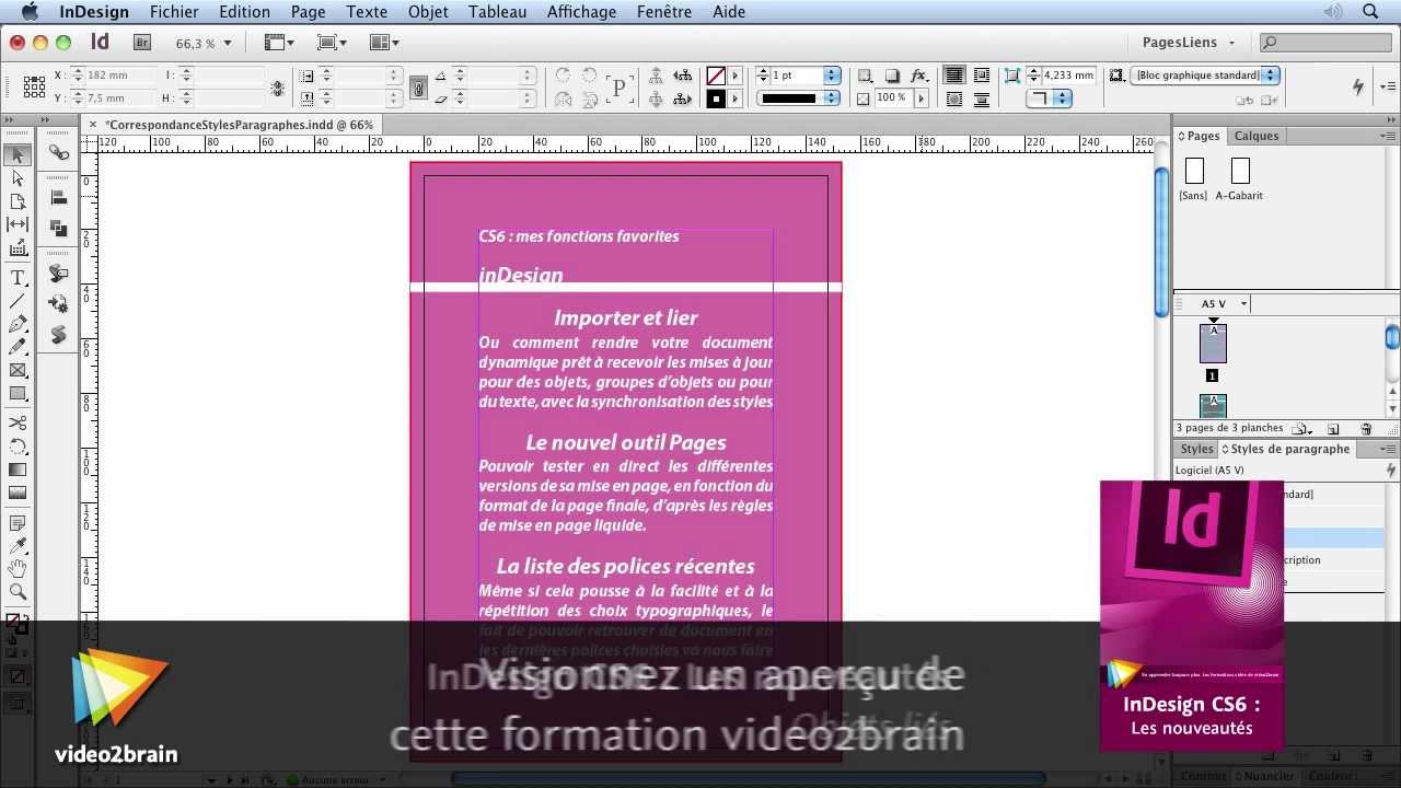 Insertar imagen en indesign