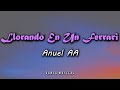 Anuel AA- Llorando En Un Ferrari (Version Karaoke - Instrumental)