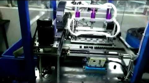 Automatic soldering machine series. For transformers.