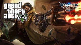 🐺បុរសចចក GTA 5 : Mobile Legends Mod : Roger | GTA V Mods Gameplay