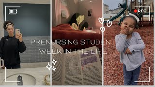 WEEK IN THE LIFE OF A PRENURSING STUDENT | grwm, heartfelt moments, study sessions + more!!!!!