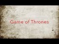 Game of Thrones - Reprise Rock du Générique de la série