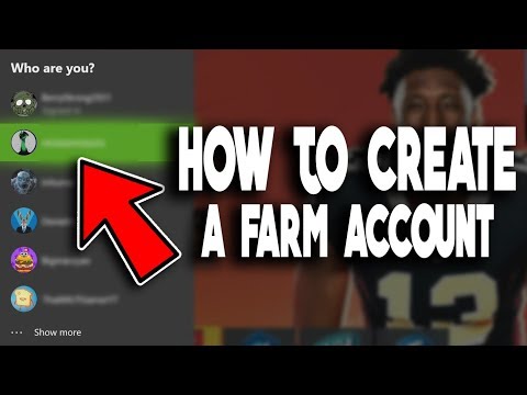 HOW TO CREATE A FARM ACCOUNT IN MUT 20! STEP BY STEP INSTRUCTION! | MADDEN 20 ULTIMATE TEAM