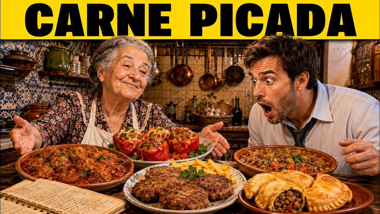 20 Recetas Españolas Olvidadas de Carne Picada que Ya Nadie Cocina