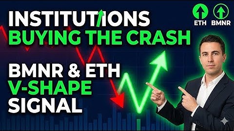 Institutions Buying the Crash: BMNR & ETH V-Shape Signal