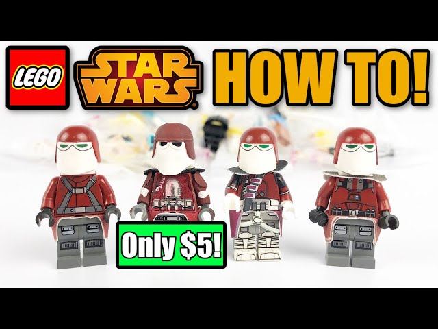 How Make Custom LEGO Galactic Marines! (Cheap Custom LEGO Star Wars Clone Troopers) - YouTube