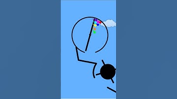 Only one marble can win this race! / Algodoo marble race #shorts