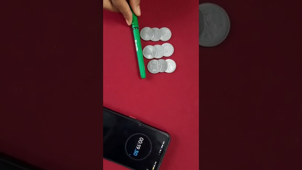 9 Coin to 8 Coin Illusion 