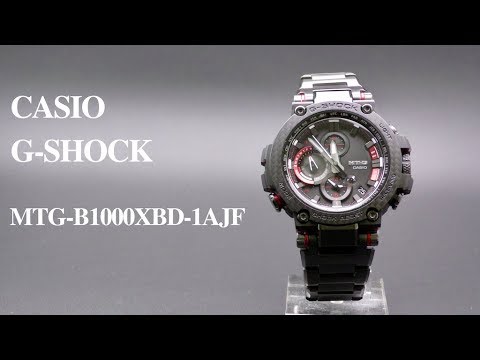 Casio G Shock Mtg B1000xbd 1ajf Solar Multiband 6 Youtube