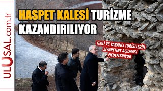 Muş'taki Haspet Kalesi turizme kazandırılıyor