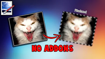 How do you pixelate something in Paint?