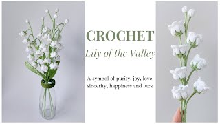 How to Crochet Lily of the Valley - a Beautiful Bouquet 💐 | NHÀ LEN