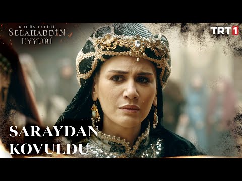 Melike Hatun Saraydan Kovuldu - Kudüs Fatihi Selahaddin Eyyubi 18. Bölüm @trt1