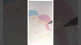 ゆるっとキキララ描いてみた【サンリオキャラクター大賞】