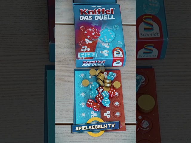 KNIFFEL (DAS DUELL) - Spielregeln TV (Spielanleitung Deutsch) - Schmidt Spiele Würfelspiel