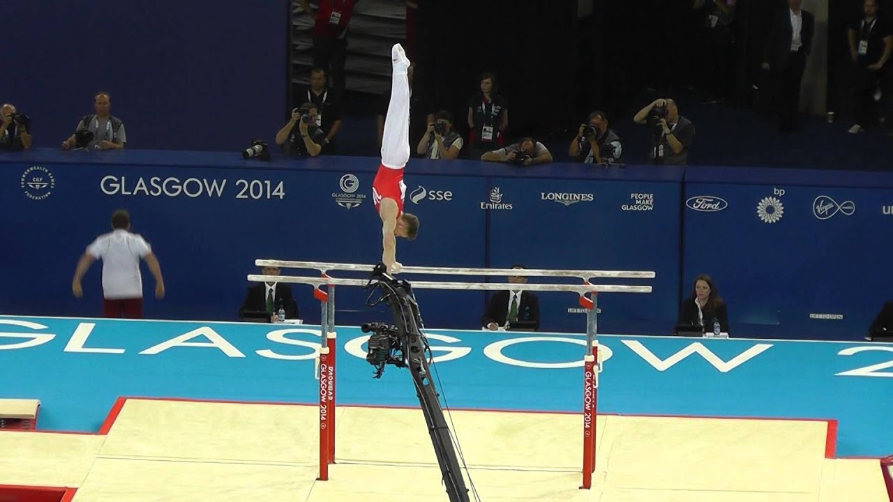 Nile Wilson (ENG) - Parallel Bars - 2014 Commonwealth Games (Finals)