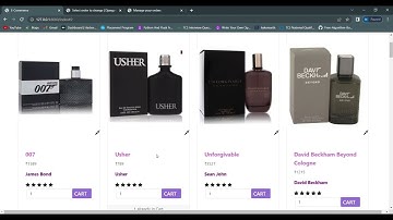 Fragrance Full Stack E-Commerce Project in Django