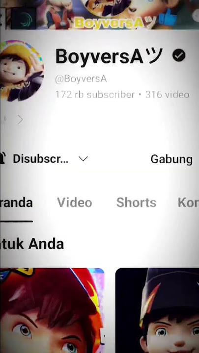 inilah YouTube yg aku suka 😁 @KinSezEdit #boboiboy #boyvers