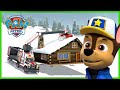 Big Truck Pups save Jake&#39;s Ski Lodge sliding downhill and more! | PAW Patrol | Cartoons for Kids