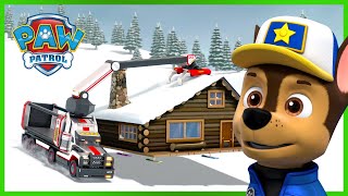 Big Truck Pups save Jake's Ski Lodge sliding downhill and more! | PAW Patrol | Cartoons for Kids