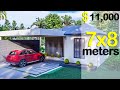 (7x8 Meters) 1 Bedroom Modern House Design | House Tour 4