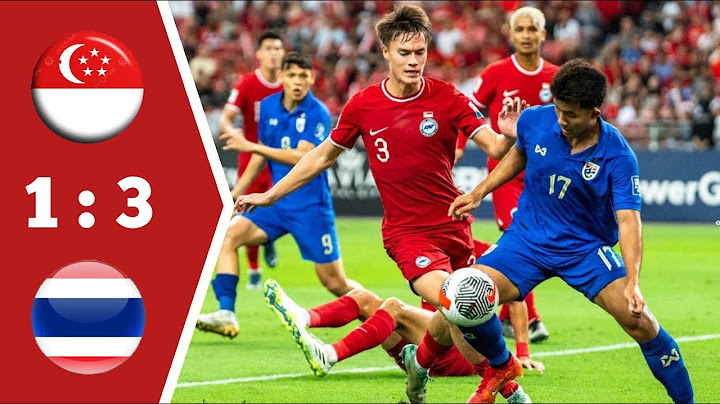 Highlight & All goals Singapore vs Thailand I World cup Qualifiers