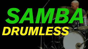 Samba Drumless Latin Jazz Backing Track | 200 BPM | One note Samba