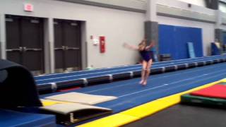 Hanna tries a layout yurchenko!