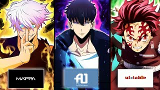 Which is the BEST Anime Studio? (Top 10 Ranked)