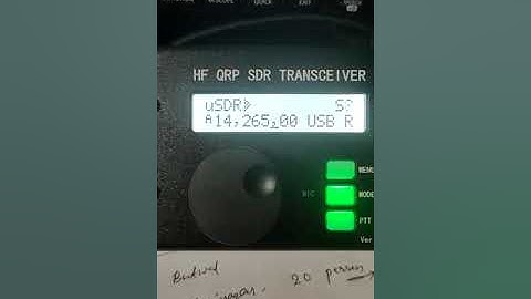 YB0AR Ferry & 9N1CA QRP Arun  NEPAL 20M - Band - 21/02/2022