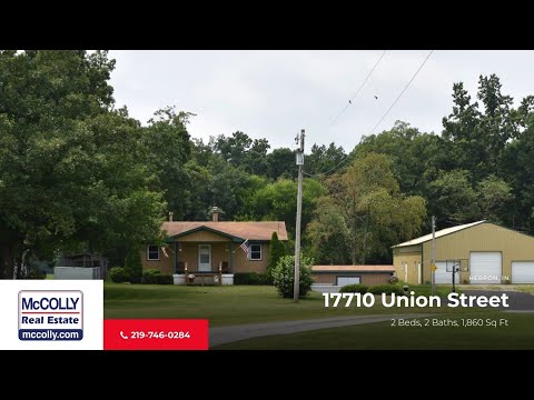 17710 Union Street, Hebron, IN home video tour