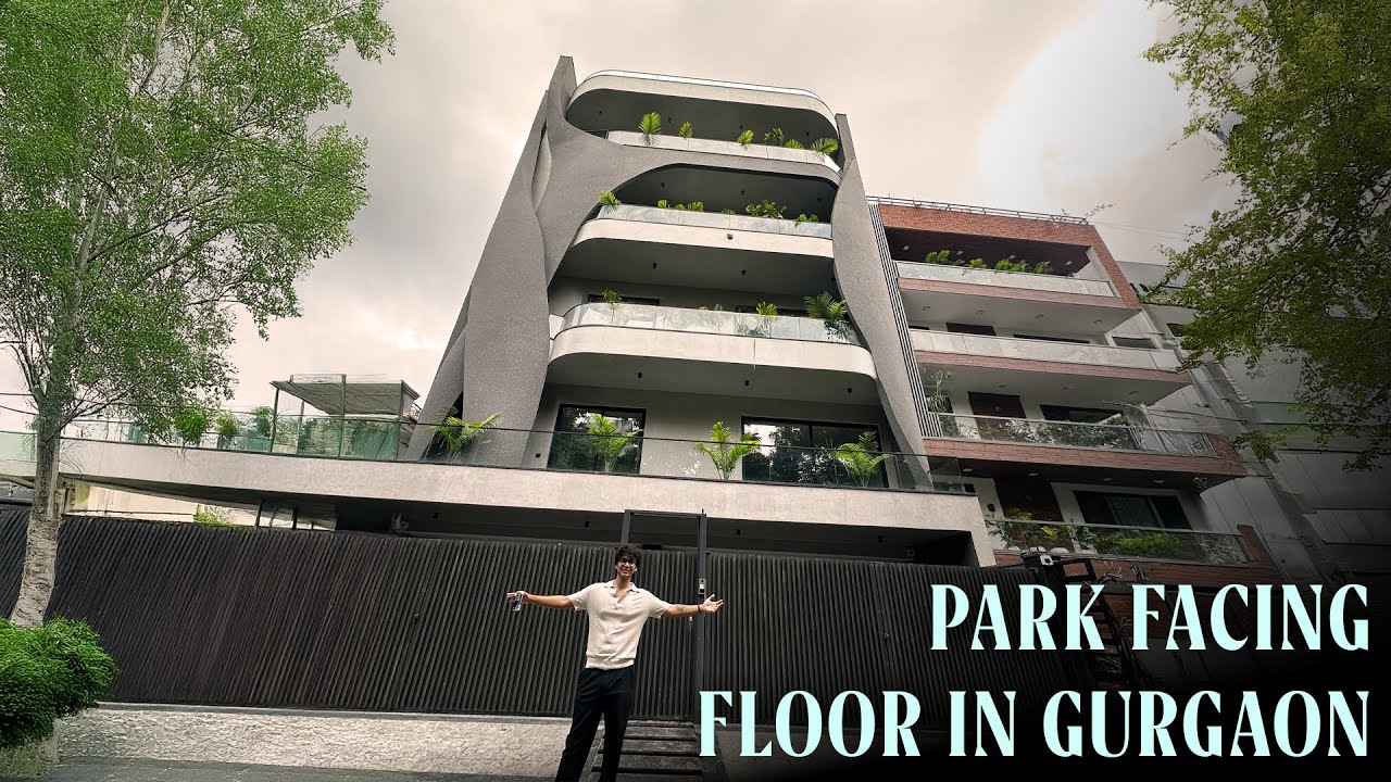 Premium Fully Furnished Builder Floor In Gurgaon | 4 BHK | 402 Sq Yards | Park Facing