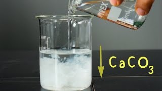 Reacción De Precipitación. Formación De Carbonato De Calcio