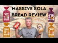 Massive sola review  bread bagels buns  including glucose testing